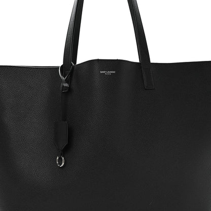 Calfskin Large Shopping Tote Black