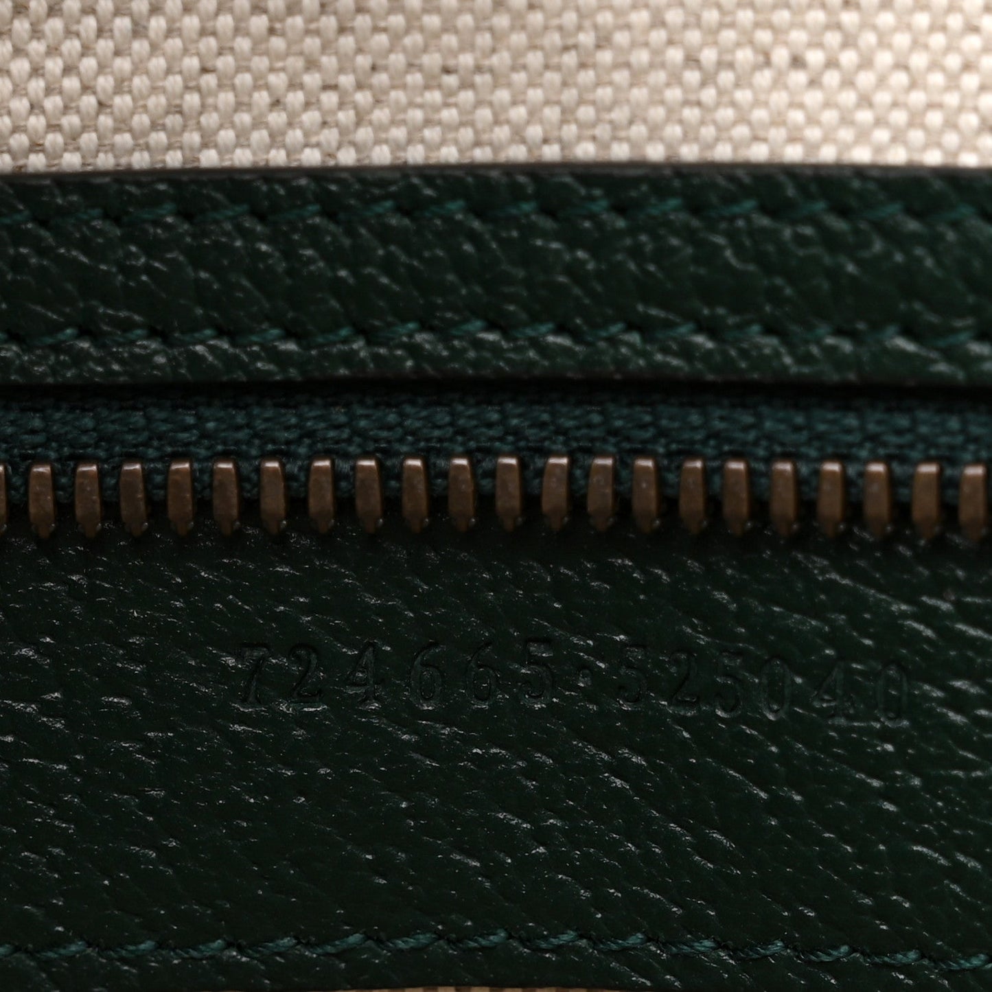 Monogram GG Mignon Textured Dollar Calfskin GG Supreme Monogram Quilted Mini GG Large Tote Bag Green Beige Ebony