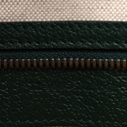 Monogram GG Mignon Textured Dollar Calfskin GG Supreme Monogram Quilted Mini GG Large Tote Bag Green Beige Ebony