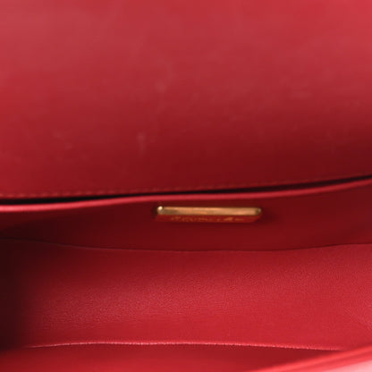 Galuchat Stingray Small Boy Flap Red