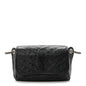 Crinkled Calfskin Matelasse Monogram Niki Body Bag Black