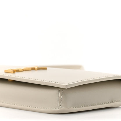 Smooth Calfskin Monogram Phone Holder Crossbody Crema Soft