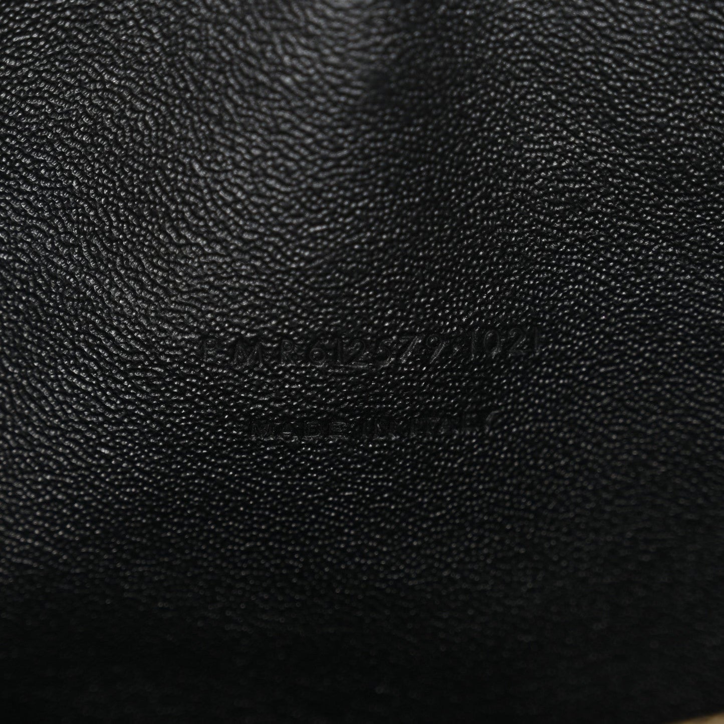 Grain De Poudre Matelasse Monogram Mini Lou Camera Bag Black
