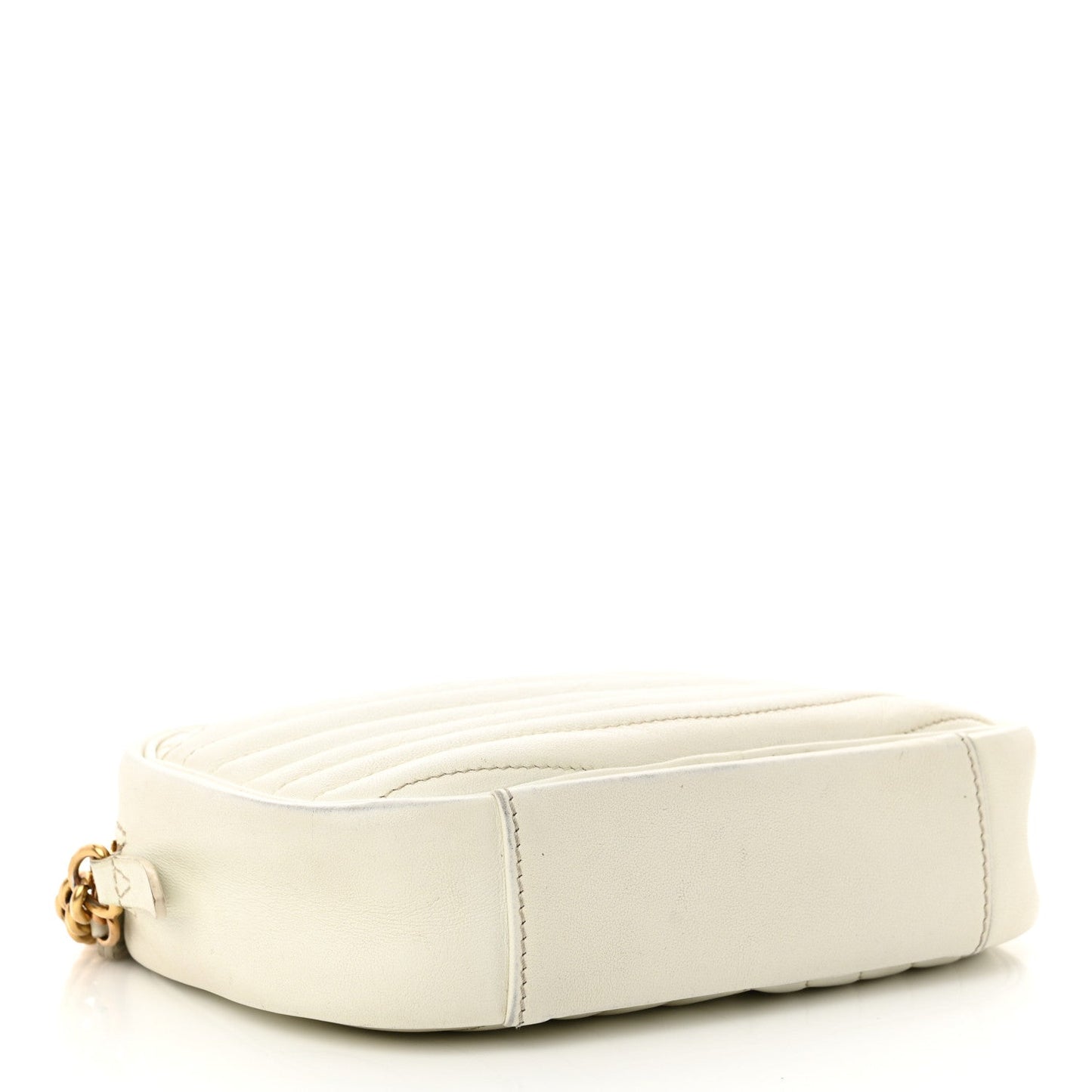 Calfskin New Wave Camera Bag White