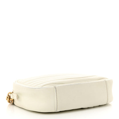 Calfskin New Wave Camera Bag White