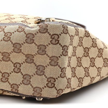 Monogram Large Abbey Tote Dark Brown