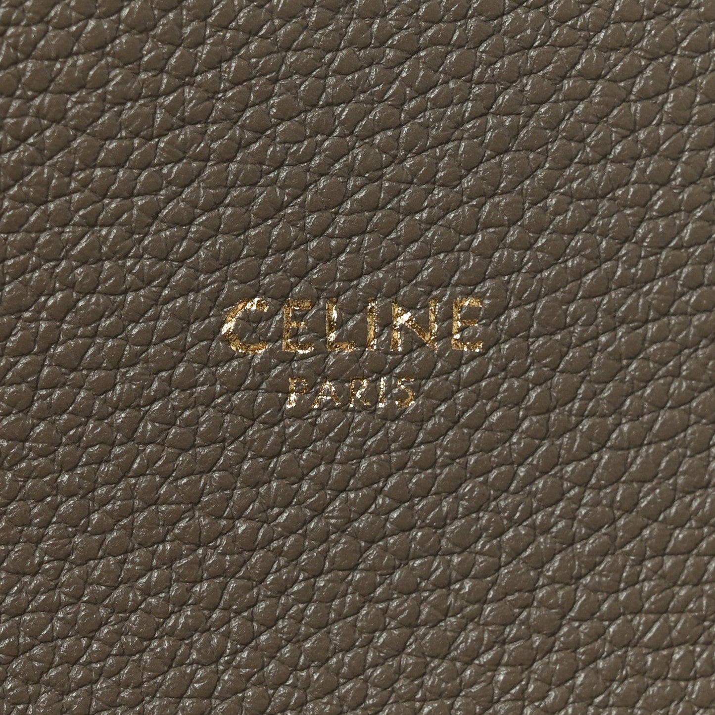 Soft Grained Calfskin Small Belt Cabas Phantom Taupe