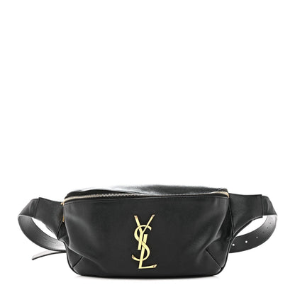 Grain De Poudre Monogram Belt Bag Black
