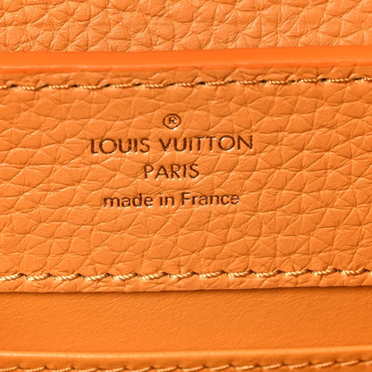 Taurillon Mini Capucines Safran Imperial