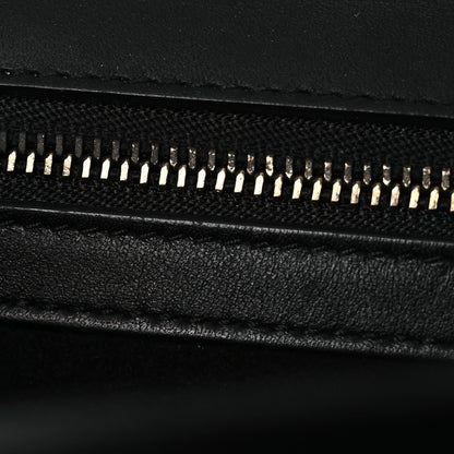 Lambskin Studded Medium Diorama Flap Bag Black