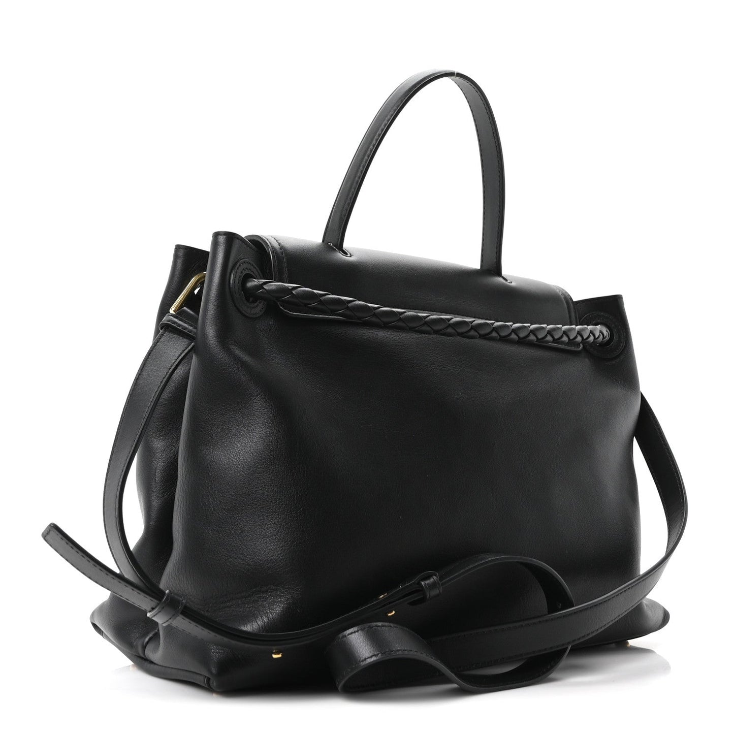 Silky Calfskin Medium Ciao Ciao Black