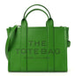 Grained Calfskin Medium The Tote Bag Kiwi