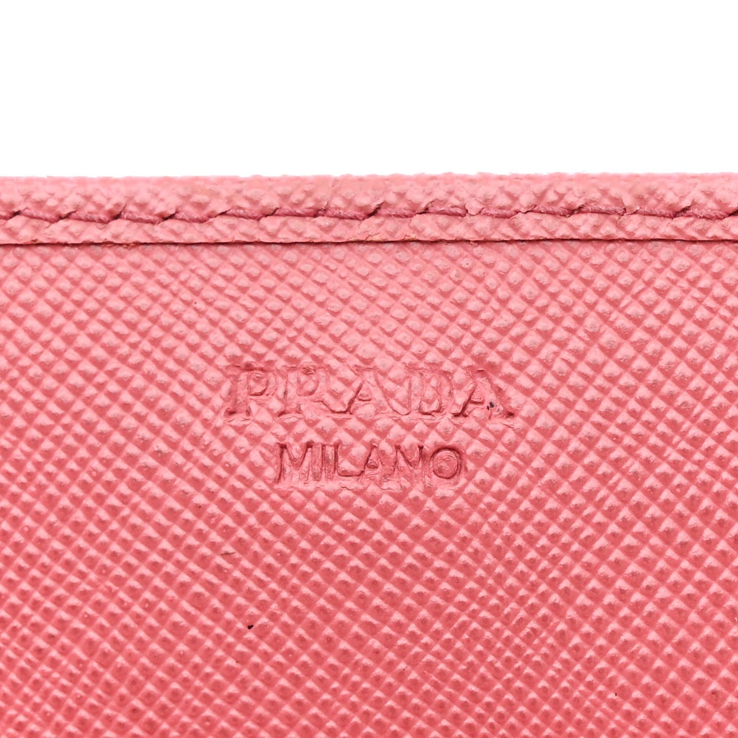 Saffiano Metal Oro Chain Wallet Ibisco