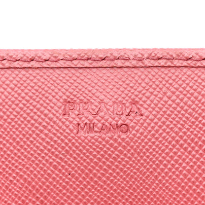 Saffiano Metal Oro Chain Wallet Ibisco