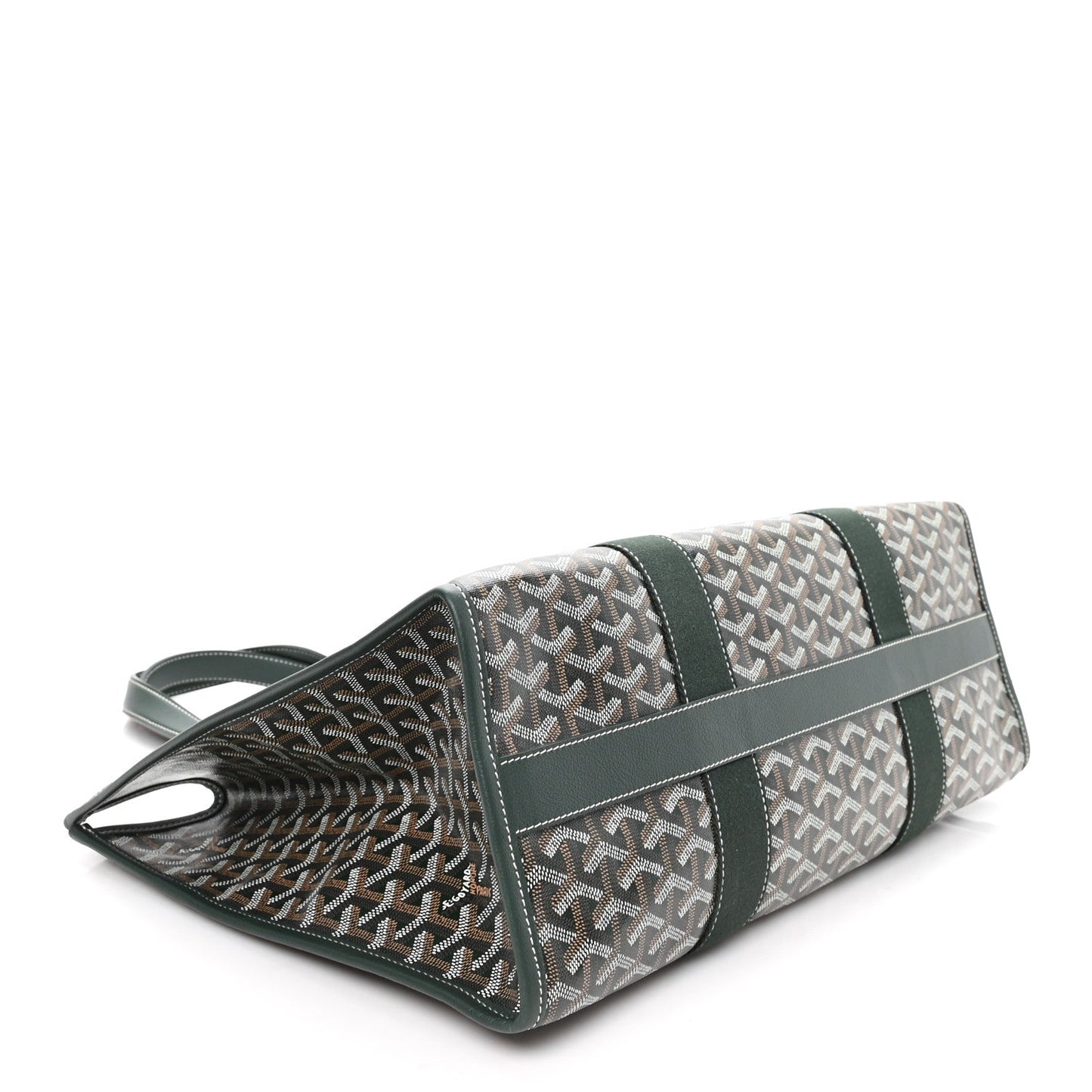 Goyardine Villette MM Tote Green