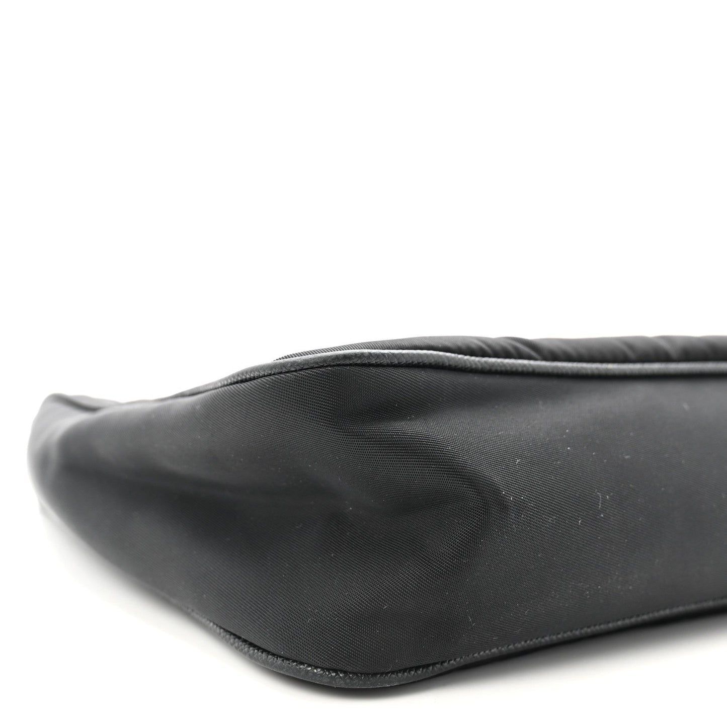 Tessuto Nylon Saffiano Mini Re-Edition 2005 Bag Black
