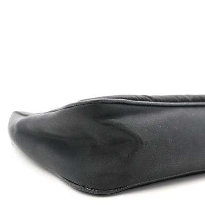 Tessuto Nylon Saffiano Mini Re-Edition 2005 Bag Black