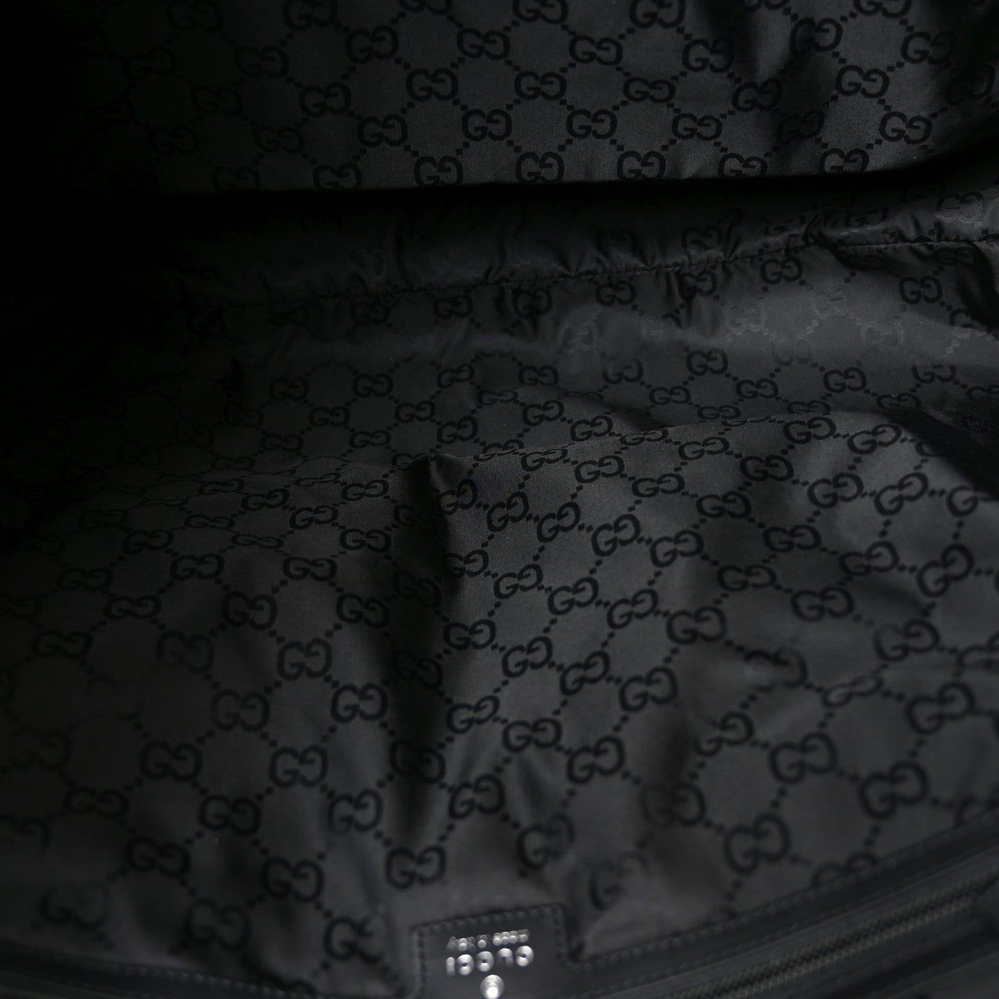 Nylon Logo Tote Black