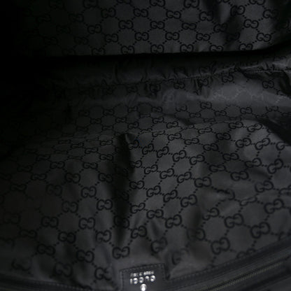 Nylon Logo Tote Black