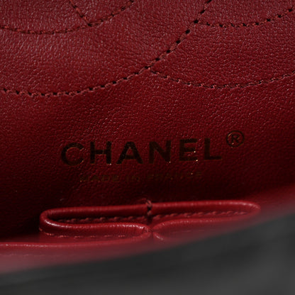Lambskin Quilted Crush 2.55 Reissue 225 Flap Black