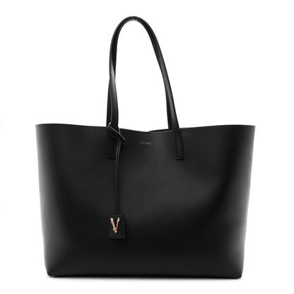 Calfskin Virtus Tote Black
