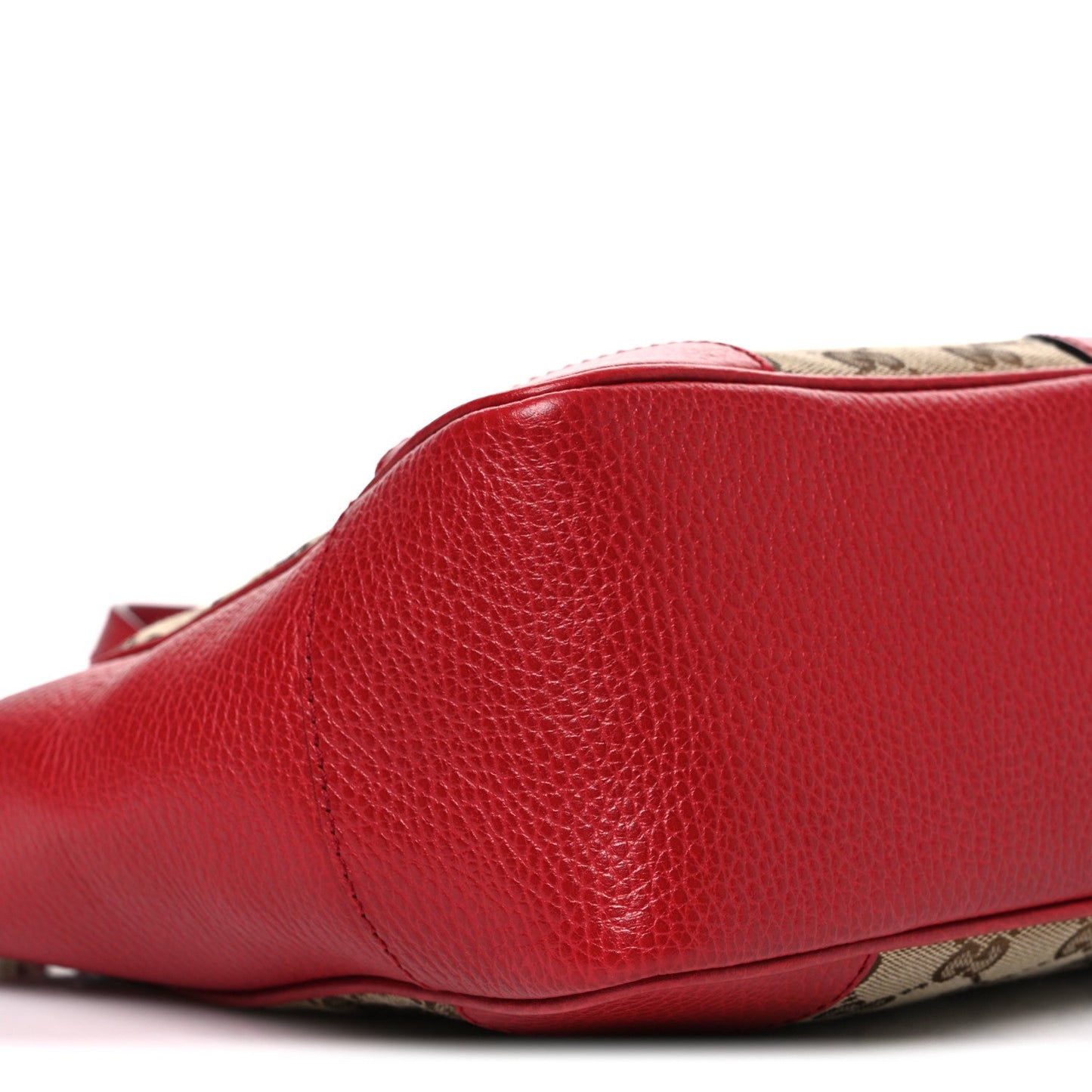 Monogram Small Bree Tote Red
