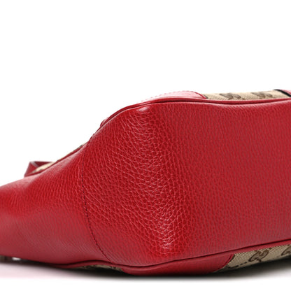 Monogram Small Bree Tote Red