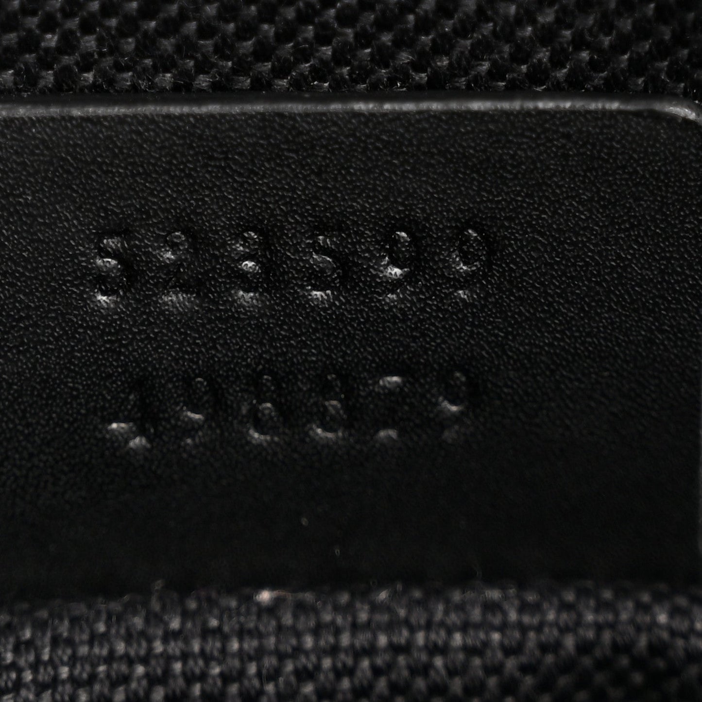 GG Supreme Monogram Web Small Flat Messenger Bag Black Grey
