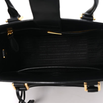 Saffiano Soft Calfskin Large Tote Black