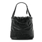 Shiny Calfskin Quilted Mini Chanel 22 So Black