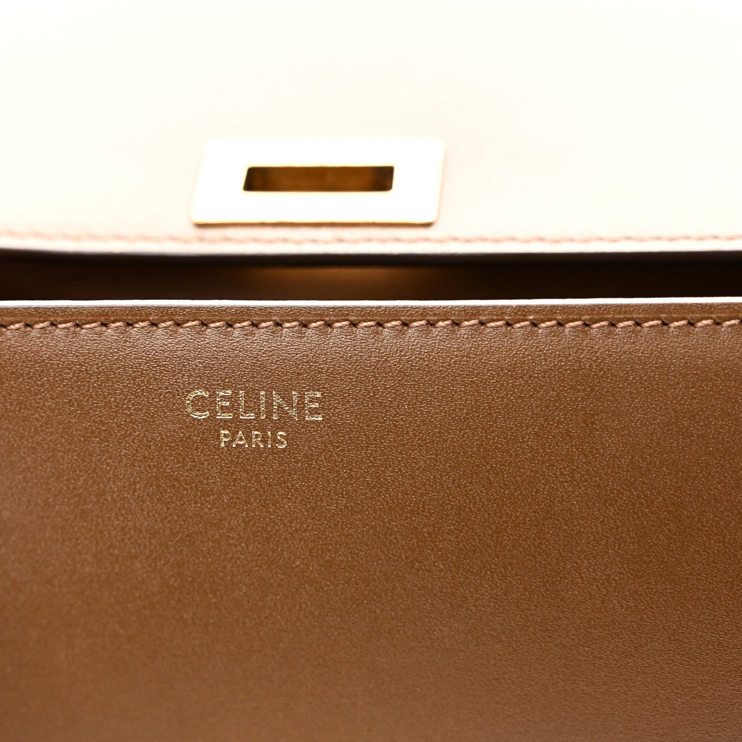 Box Calfskin Medium Classic Box Flap Bag Camel