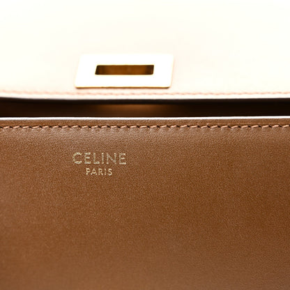 Box Calfskin Medium Classic Box Flap Bag Camel