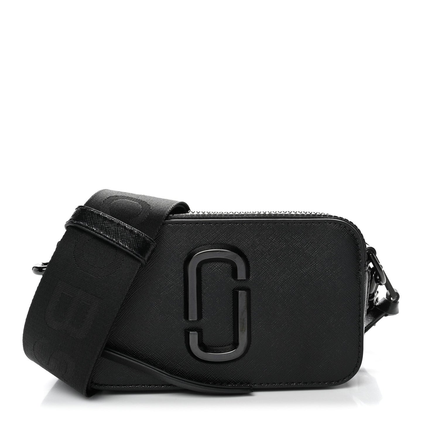 Saffiano Snapshot Camera Bag Black