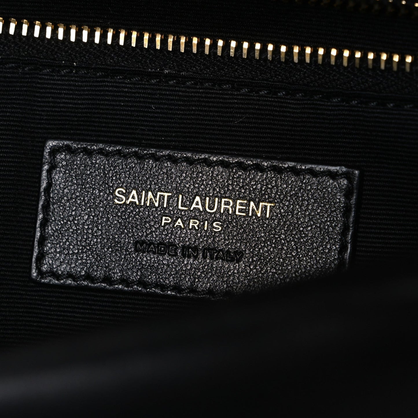 Plunged Lambskin Calypso Black