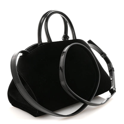 Velvet Strass XS Hug Bag Black
