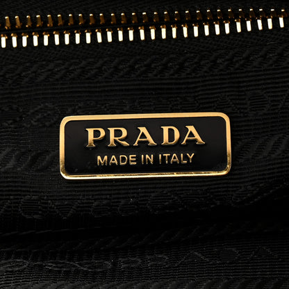 Re-Nylon Saffiano Pouch Black