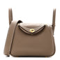 Taurillon Clemence Mini Lindy 20 Etoupe