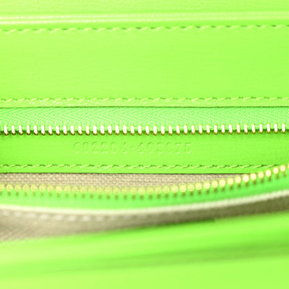 Azalea Calfskin Horsebit 1955 Shoulder Bag Electric Green