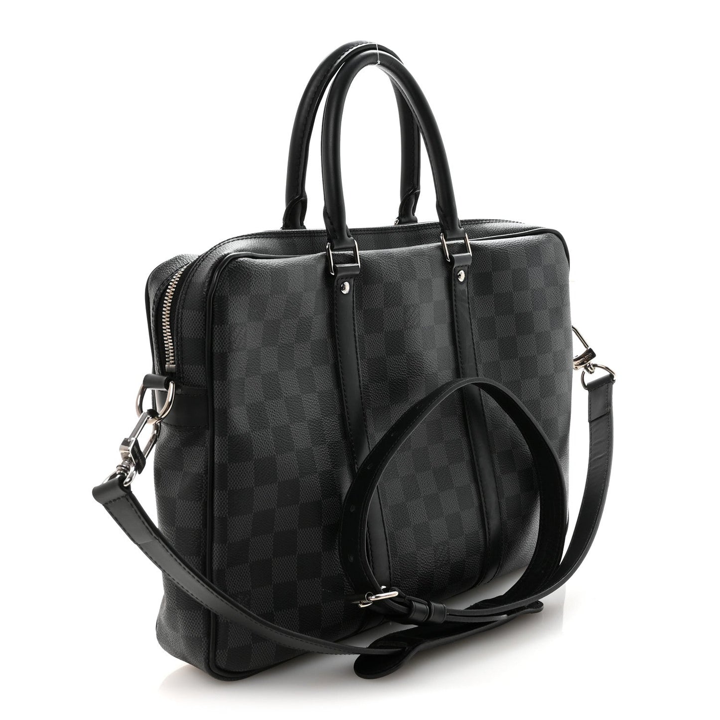 Damier Graphite Porte Documents Voyage PM
