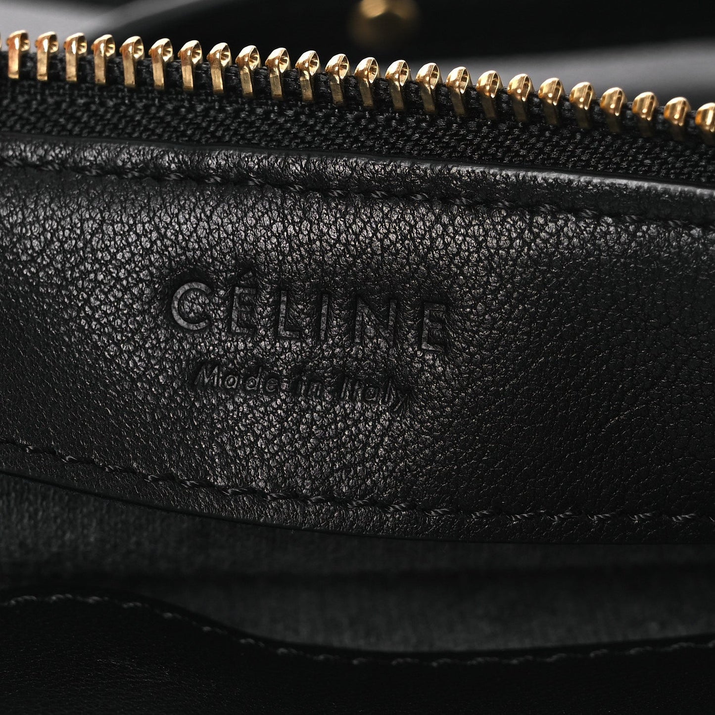 Lambskin Large Trio Crossbody Bag Black