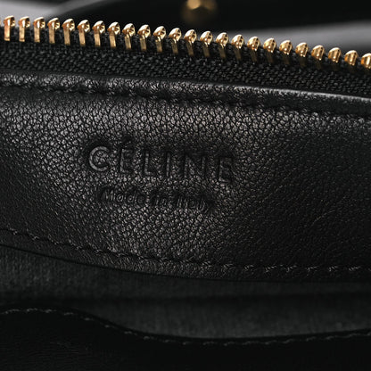 Lambskin Large Trio Crossbody Bag Black