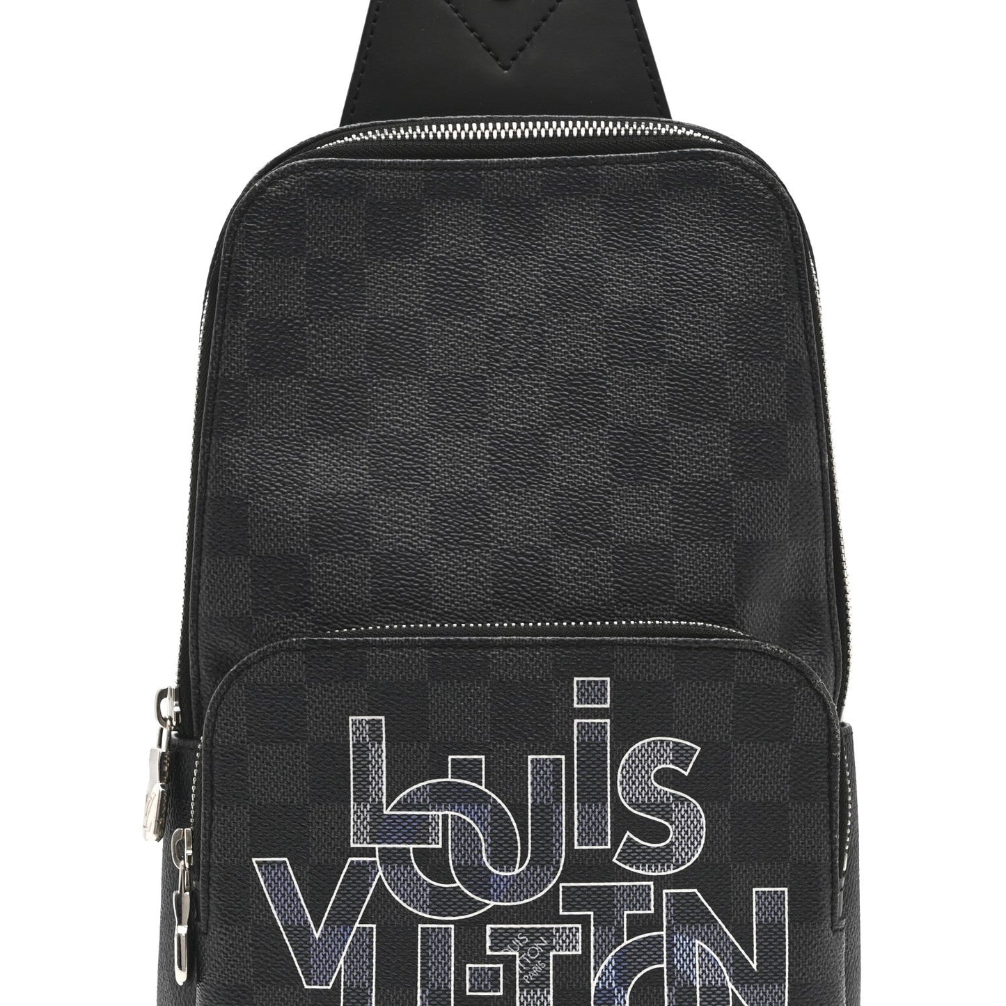 Damier Graphite Logo Avenue Sling Backpack