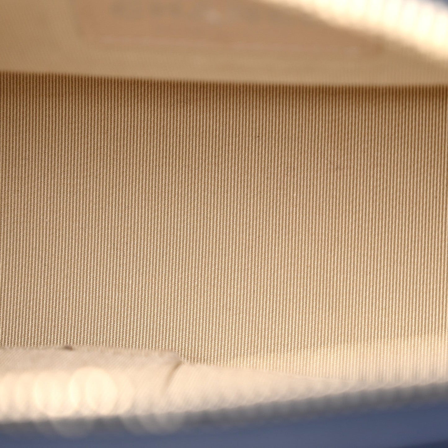Rattan Calfskin Small Gabrielle Hobo Beige Navy