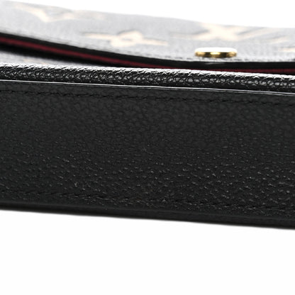 Empreinte Monogram Giant Felicie Pochette Black Beige