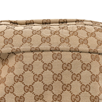 Monogram Large Belt Bag Beige Dark Brown