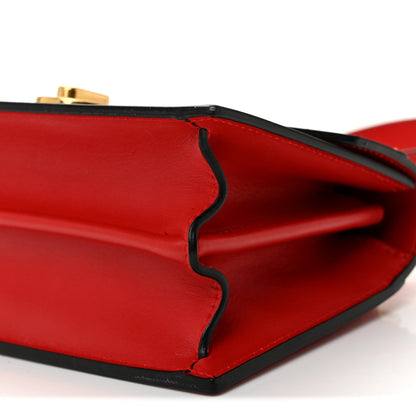 Calfskin Small Elisa Shoulder Bag Loubi