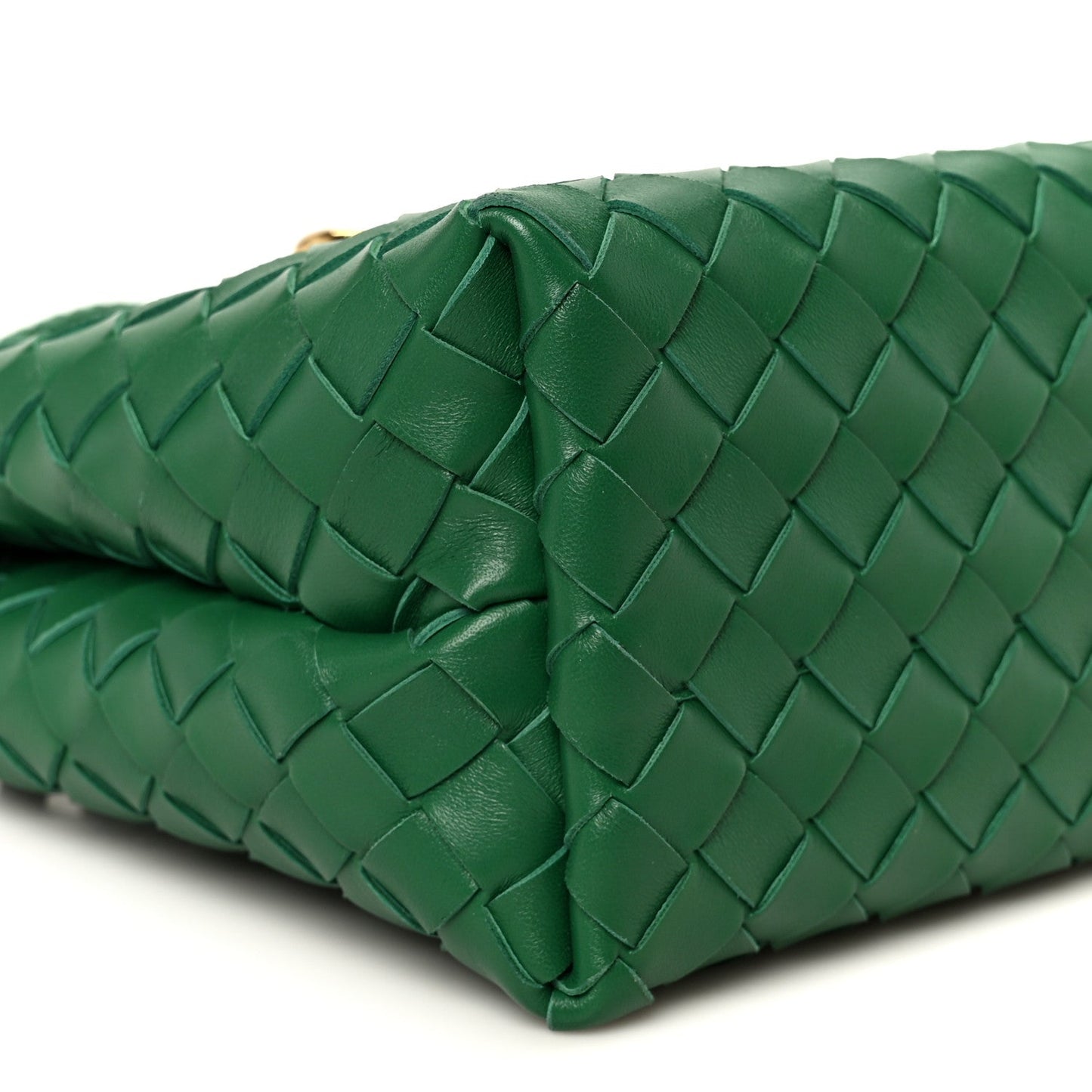 Nappa Intrecciato Small Andiamo Shoulder Bag Jungle