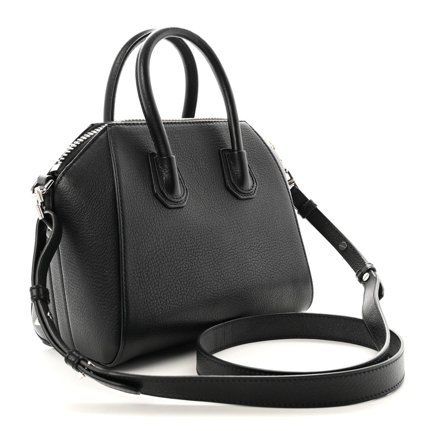 Sugar Goatskin Mini Antigona Black