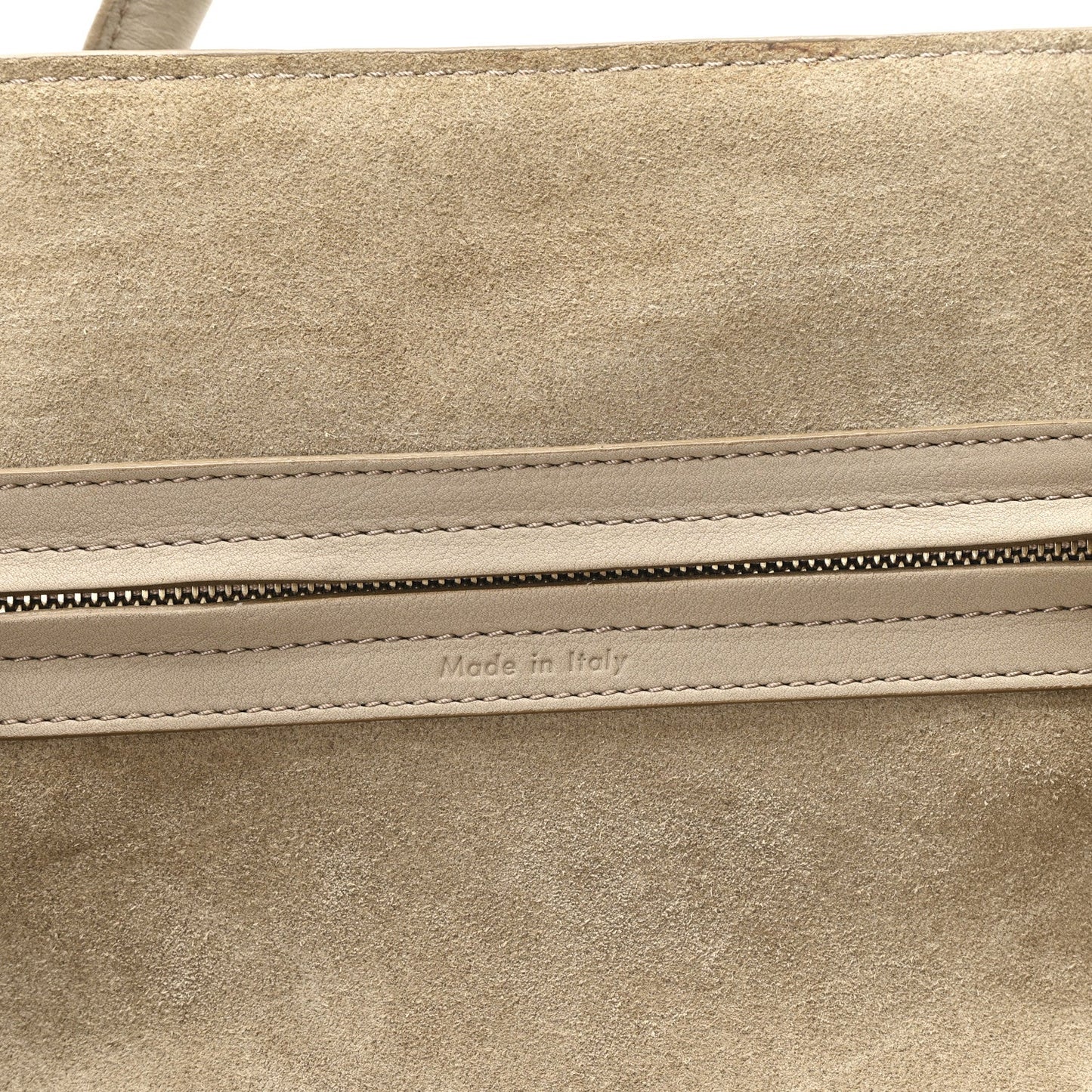 Supple Calfskin Large Phantom Luggage Dune