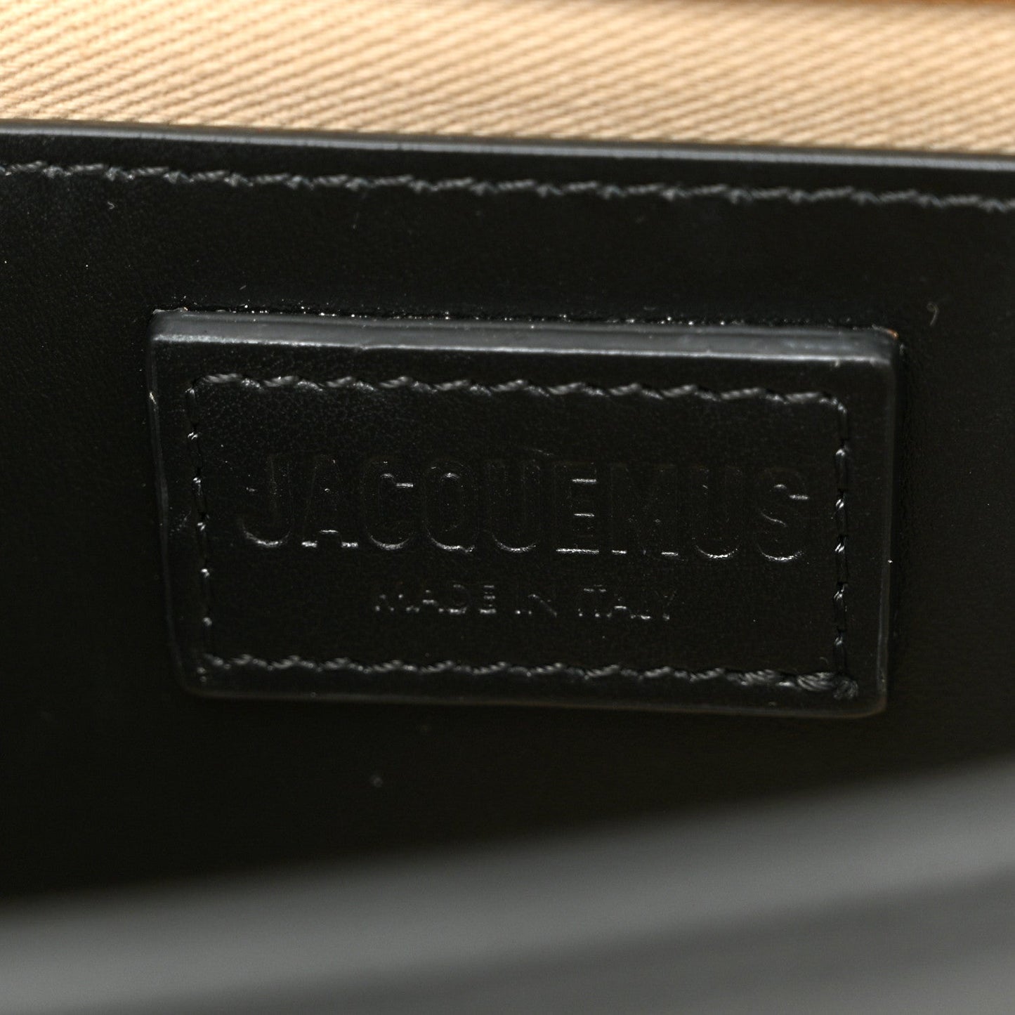 Smooth Calfskin Le Grand Bambino Black